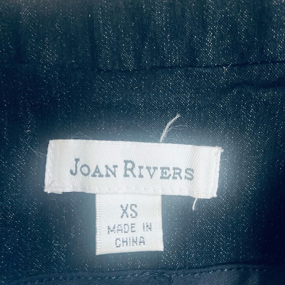 Joan Rivers Sz XS Dark Denim Cuffed 3/4 Sleeve Women’s Jacket - Picture 2 of 9